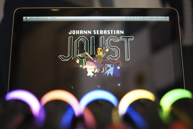 Johann Sebastion Joust - Titelbildschirm