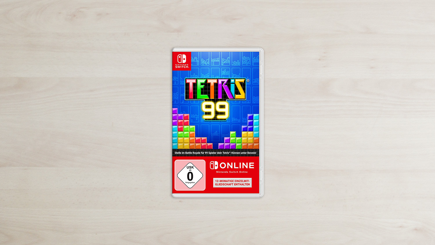 Tetris 99 Nintendo Switch Box